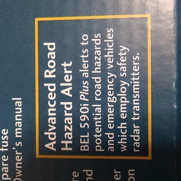 SALE! Used 1X Like New Vintage Bel 590i Pmus Radar Laser Detector RARE - Picture 11 of 14